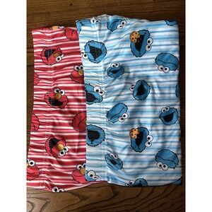 2 Pack Seseame Street Women's 3XL Sleep Shorts Cookie Monster & Elmo